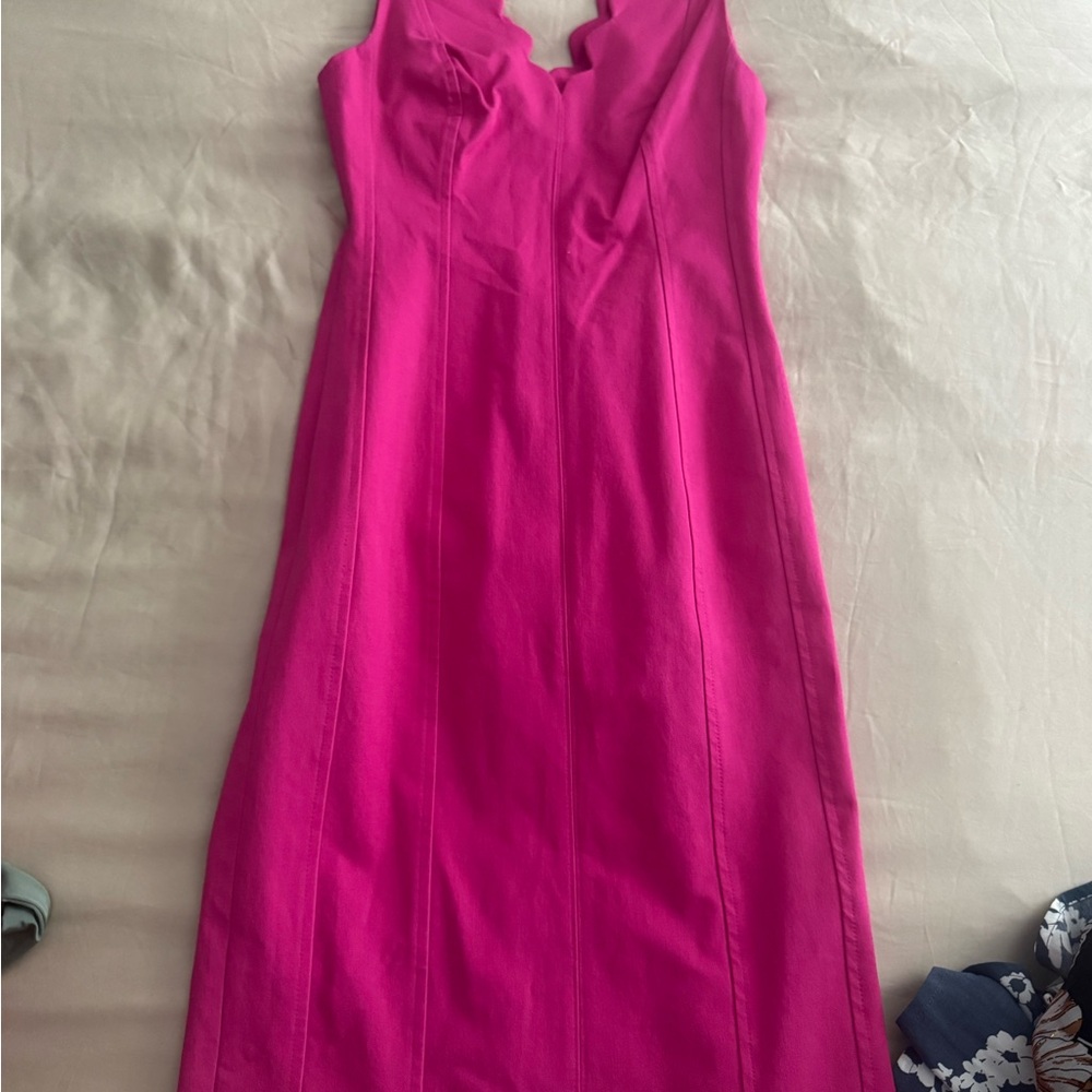 Elegant Pink Women's Dress